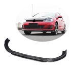 Volkswagen Golf 7/E-Golf 2012–2020 Frontbumper lip Lip V3 (voor GTI HB 2012-2017, carbon) foto 1