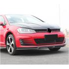 Volkswagen Golf 7/E-Golf 2012–2020 Frontbumper lip Lip V3 (voor GTI HB 2012-2017, carbon) foto 3