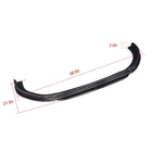 Volkswagen Golf 7/E-Golf 2012–2020 Frontbumper lip Lip V3 (voor GTI HB 2012-2017, carbon) foto 6