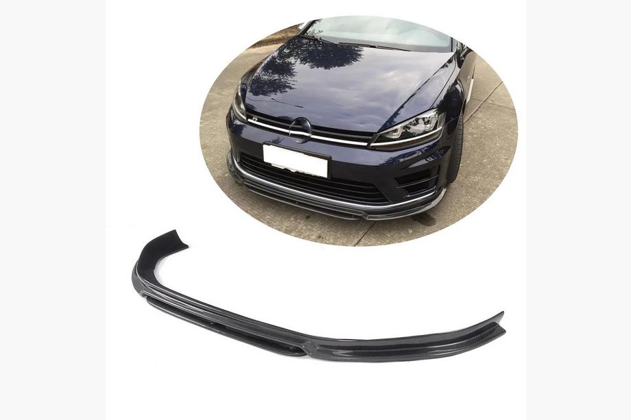 Volkswagen Golf 7/E-Golf 2012–2020 Frontbumper lipspoiler Lip (voor R/R-Line 2012-2017, carbon) Image