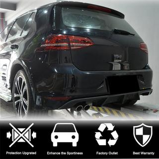 Achterbumper diffuser (voor R/R-Line HB 2012-2017, carbon) foto 2