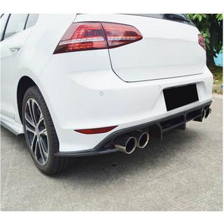Achterbumper diffuser (voor R-Line HB 2012-2017, carbon) foto 3
