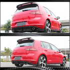 Volkswagen Golf 7/E-Golf 2012–2020 Achterbumperdiffuser V3 (voor Base/GTI HB 2012-2017, carbon) foto 3