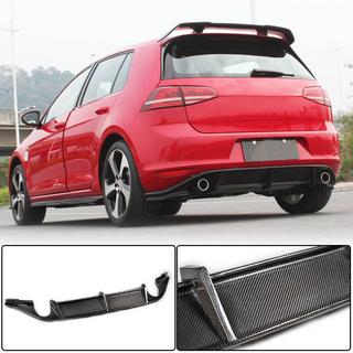 Achterbumperdiffuser V3 (voor Base/GTI HB 2012-2017, carbon) foto 1