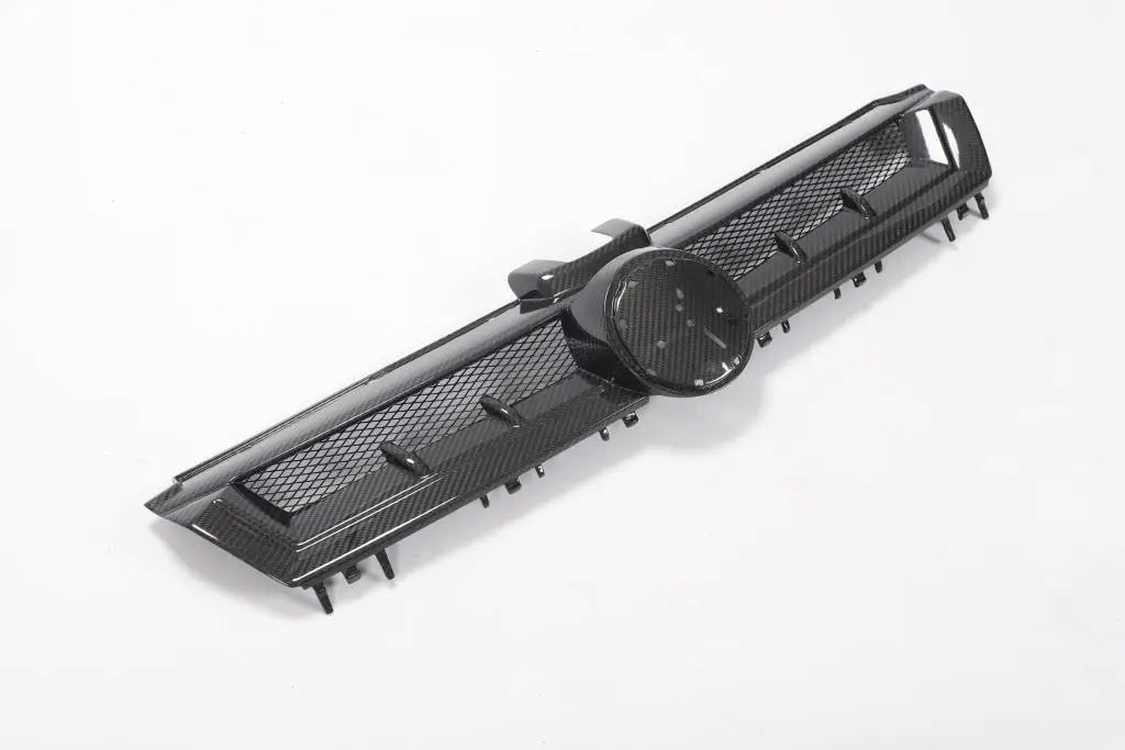 Volkswagen Golf 7/E-Golf 2012–2020 Radiateurgrille (voor HB 2012-2017, Dry Carbon) foto 9