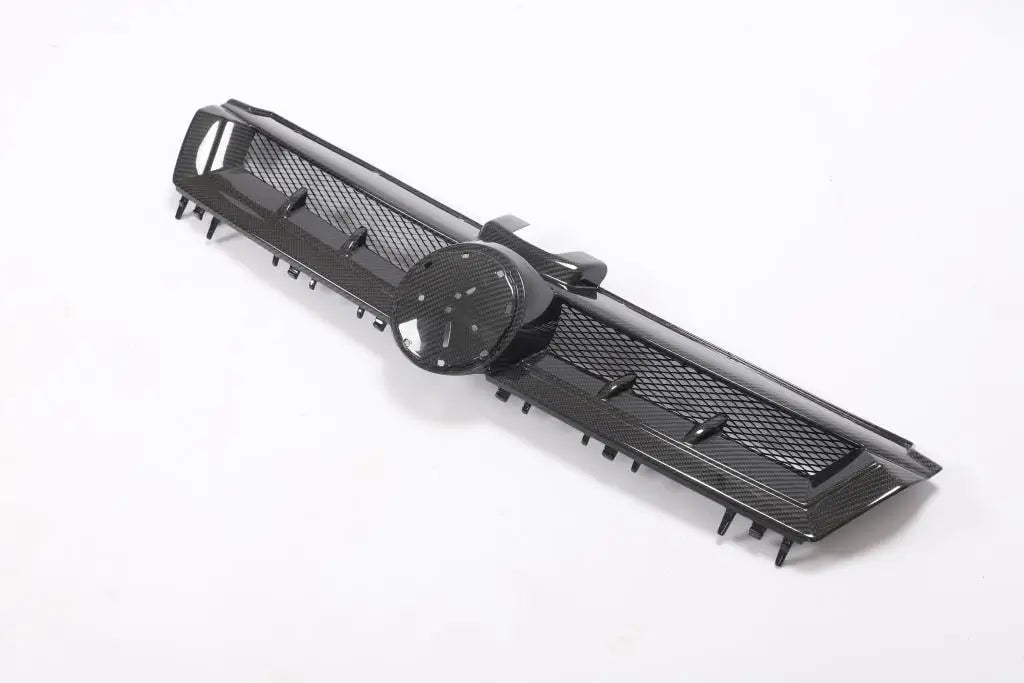 Volkswagen Golf 7/E-Golf 2012–2020 Radiateurgrille (voor HB 2012-2017, Dry Carbon) foto 10