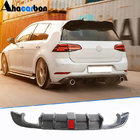 Volkswagen Golf 7/E-Golf 2012–2020 Achterbumper diffuser (voor R-Line HB 2017-2020, carbon) foto 1