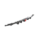 Volkswagen Golf 7/E-Golf 2012–2020 Achterbumper diffuser (voor R-Line HB 2017-2020, carbon) foto 5
