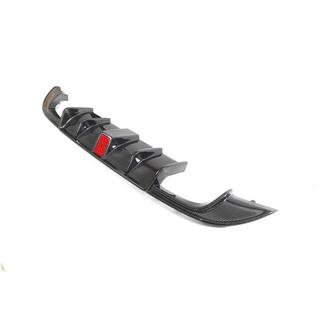 Achterbumper diffuser (voor R-Line HB 2017-2020, carbon) foto 2