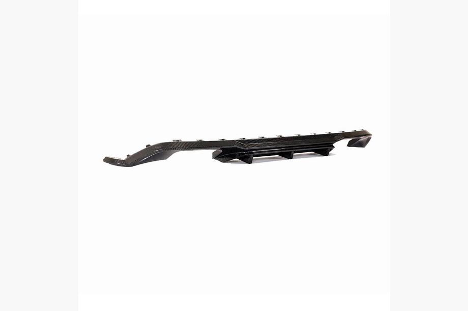 Volkswagen Golf 7/E-Golf 2012–2020 Achterbumper diffuser (voor Base/GTI HB 2017-2020, carbon) Foto 3