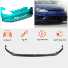 Volkswagen Golf 7/E-Golf 2012–2020 Voorbumper lip Lip V1 (voor R/R-Line 2017-2020, carbon) foto 2