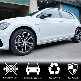 Zijskirts (voor R/R-line 2017-2020, carbon) Volkswagen Golf 7/E-Golf 2012–2020 foto 2