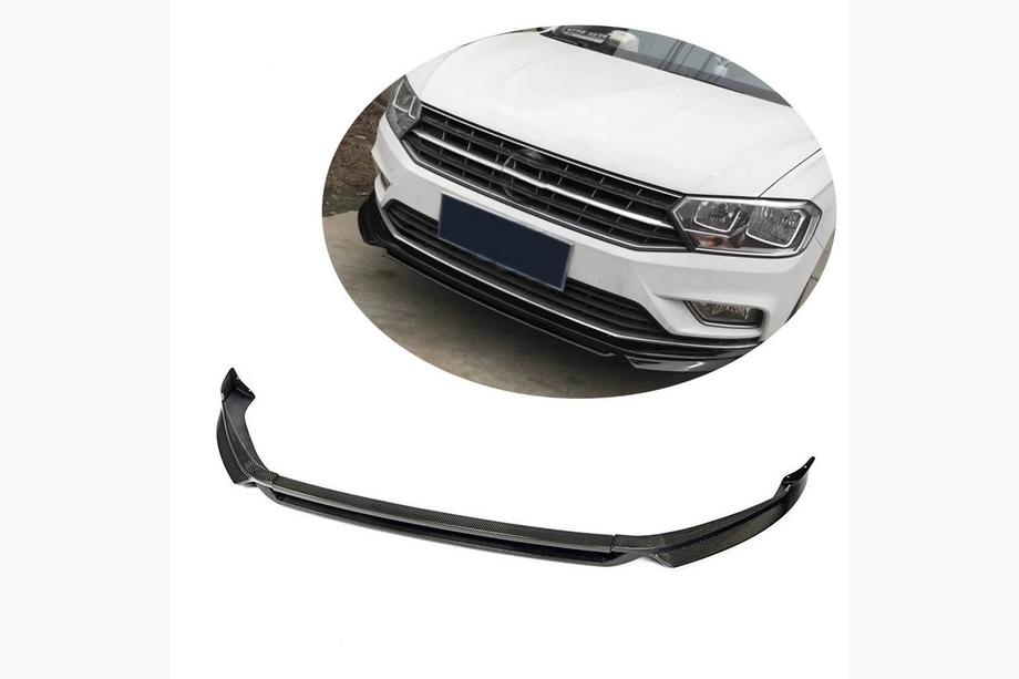 Volkswagen Golf 7/E-Golf 2012–2020 Front bumper lip (voor Base 2017-2020, carbon) Image