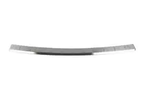 Mercedes C-klasse W204 2007–2015 Achterbumper beschermplaat (Stationwagon, mat, RVS) foto 2