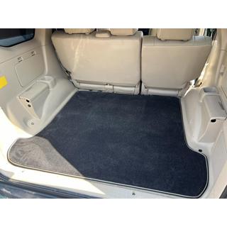 Premium textielen bagageruimtemat – zwart (5 of 7 zitplaatsen) Toyota Land Cruiser Prado 120 2002–2009 foto 1