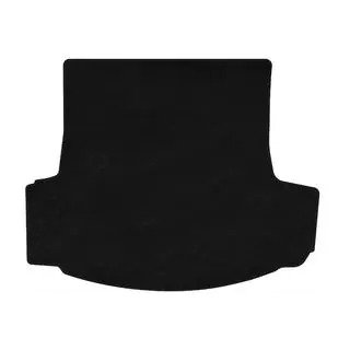 Textiele kofferbakmat Premium V-1 (Sedan, Zwart)