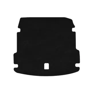 Premium stoffen kofferbakmat (Long, Zwart)