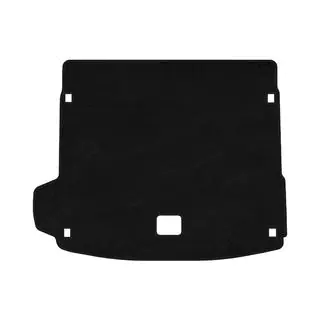 Premium textiele kofferbakmat (Zwart)