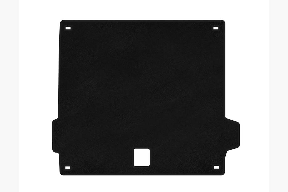 BMW X5 G05 2019–2026 Premium textiele kofferbakmat (Zwart) Foto 1