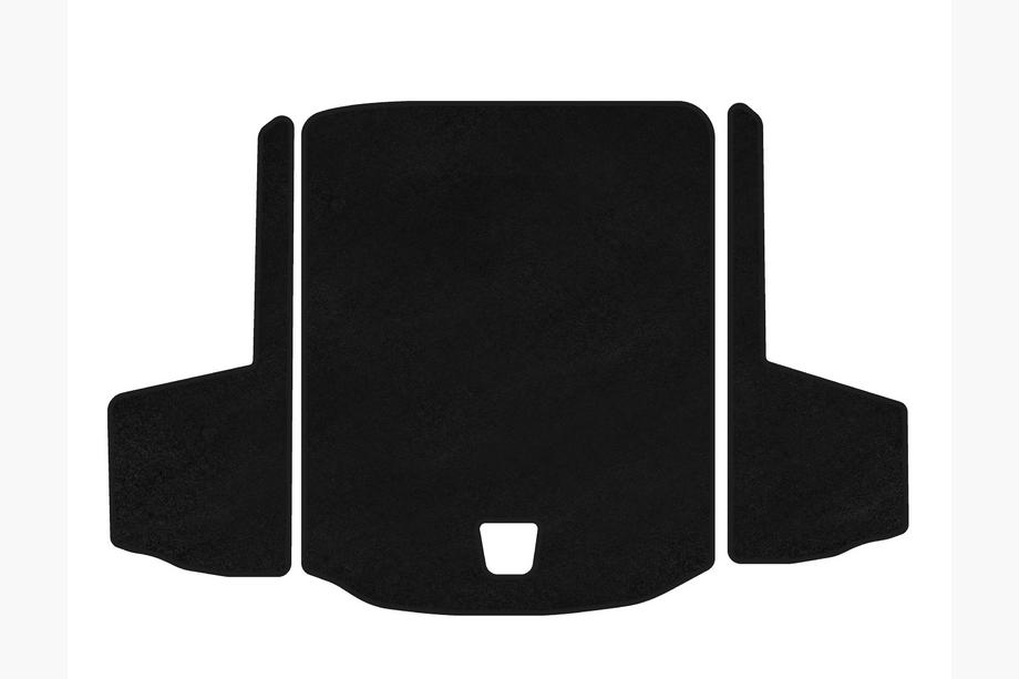 Cadillac ATS 2012–2019 Premium stoffen kofferbakmat (SD, Zwart) Image