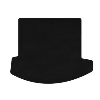 Premium textiele kofferbakmat (Coupé, Zwart)