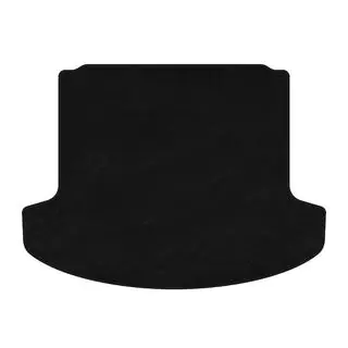 Premium textiele kofferbakmat (Zwart)