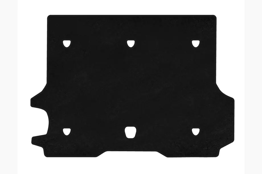 Chevrolet Trailblazer 2002–2012 Premium textiele kofferbakmat (Zwart) Foto 1