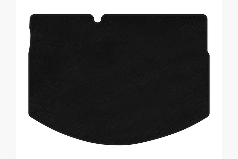 Citroen C-3 2009–2016 Premium textiele kofferbakmat (HB, zwart) Image