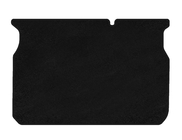 Citroen C-3 2016–2023 Premium textiele kofferbakmat (HB, zwart) foto 1