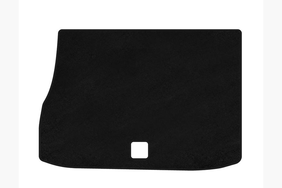 Citroen DS-5 2011–2015 Premium textiele kofferbakmat (HB, Hybride, Zwart) Image