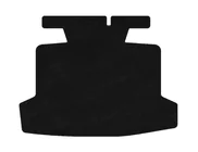 Dodge Dart 2012–2017 Premium stoffen kofferbakmat (SD, Zwart) foto 1