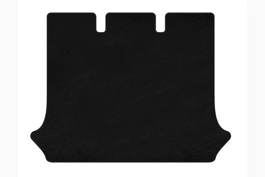 Fiat Doblo I 2001–2005 Premium textiele kofferbakmat (Zwart) Image