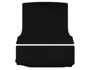 Fiat Fiorino/Qubo 2008–2024 Premium textiele kofferbakmat (laadruimte, zwart) foto 1