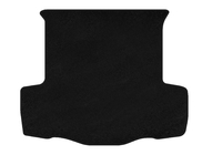 Fiat Linea 2006–2018 Premium stoffen kofferbakmat (SD, Zwart) foto 1