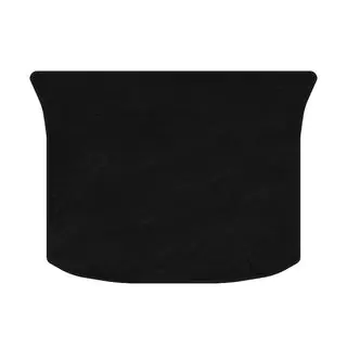 Premium textiele kofferbakmat (Zwart)