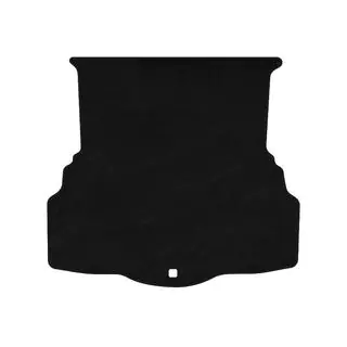 Premium stoffen kofferbakmat (SD, Zwart)