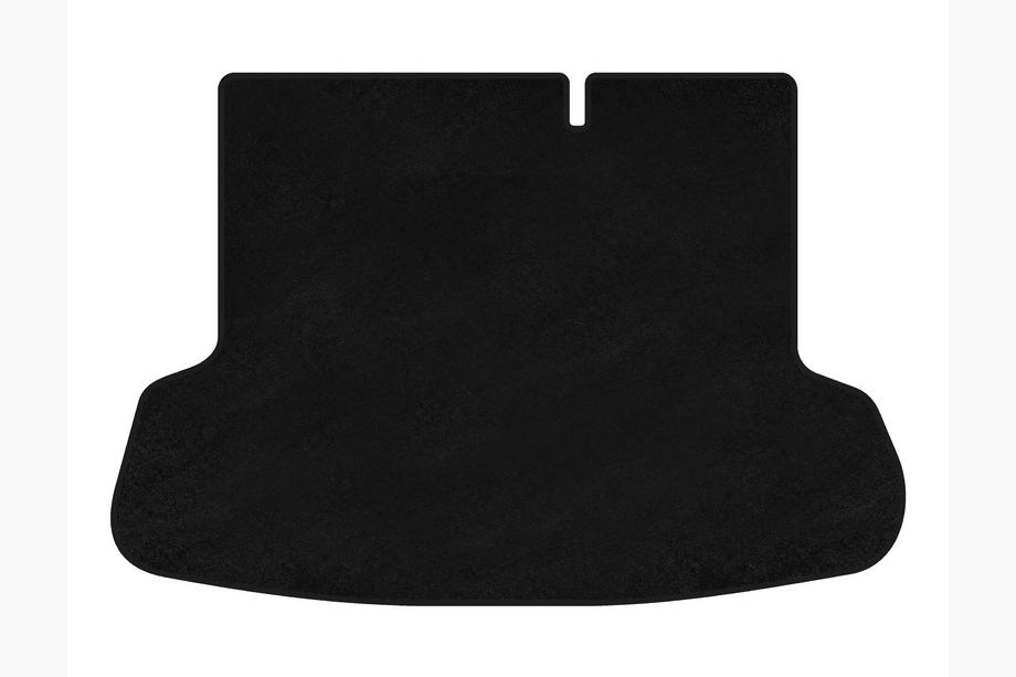 Hyundai Accent 2006–2010 Premium stoffen kofferbakmat (SD, Zwart) Image
