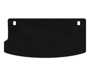 Hyundai I-10 2008–2013 Premium textiele kofferbakmat (HB, zwart) foto 1