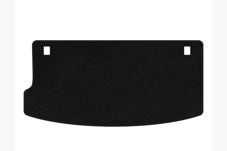 Hyundai I-10 2008–2013 Premium textiele kofferbakmat (HB, zwart) Image