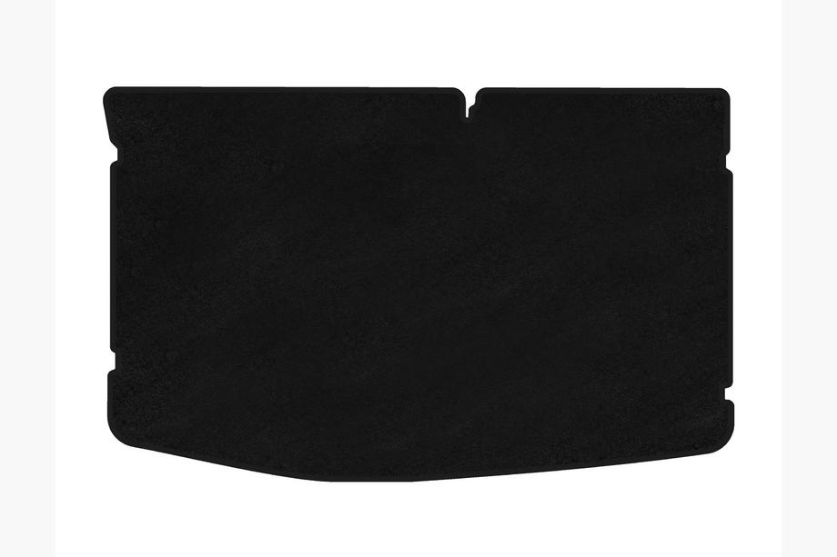 Hyundai I-20 2008–2012 Premium textiele kofferbakmat (HB, zwart) Image