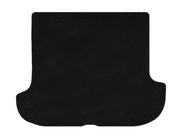Hyundai Terracan 2001–2007 Premium textiele kofferbakmat (Zwart) foto 1
