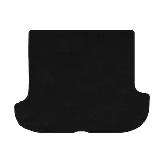 Premium textiele kofferbakmat (Zwart)