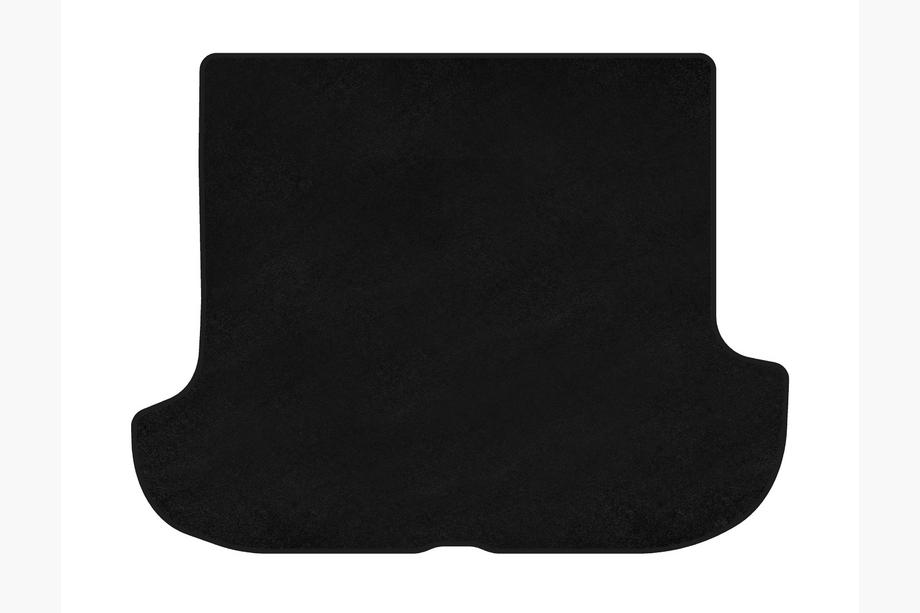 Hyundai Terracan 2001–2007 Premium textiele kofferbakmat (Zwart) Image