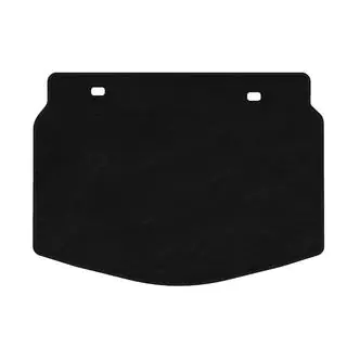 Premium textiele kofferbakmat (Coupé, Zwart)