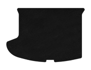Jeep Patriot 2007–2016 Premium textiele kofferbakmat (Zwart) foto 1