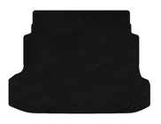 Kia Cerato 2 2010–2013 Premium stoffen kofferbakmat (SD, Zwart) foto 1