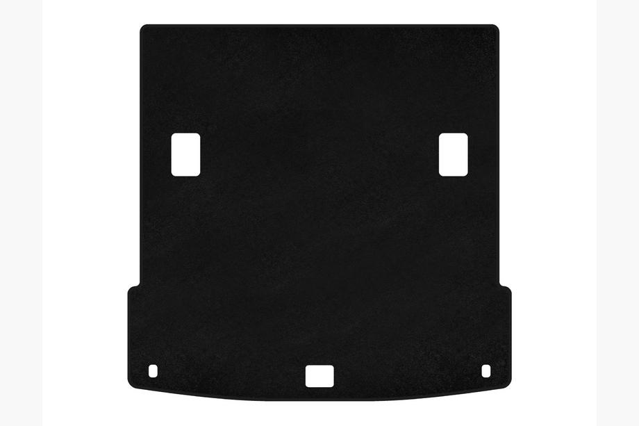 Kia Mohave 2008–2016 Premium textiele kofferbakmat (Zwart) Image