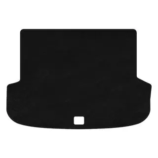 Premium textiele kofferbakmat (Zwart)