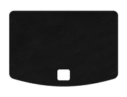 Mazda CX-3 2015– Textiele kofferbakmat Premium (2015-2018, Vierwielaandrijving, Zwart) foto 1