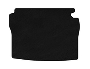 Mercedes S-klasse W126 1979–1991 Premium textiele kofferbakmat (SD, Korte wielbasis, Zwart) foto 1